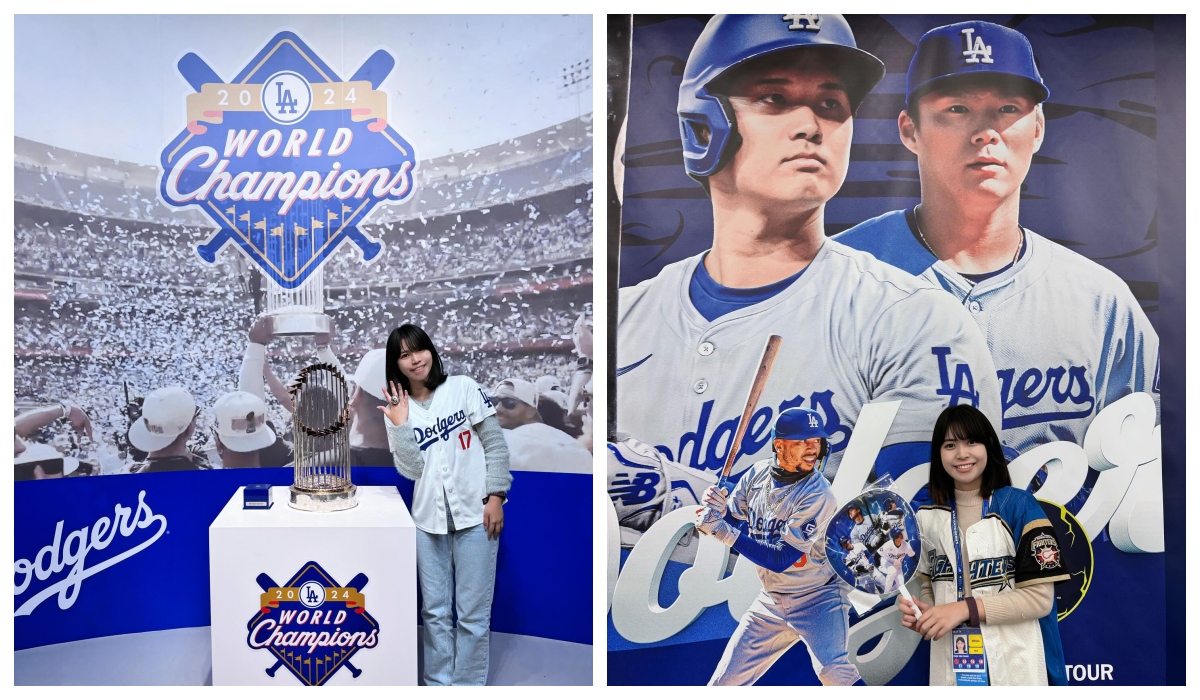 張辰嬿成為體育記者後，本身的工作也是一場朝聖之旅。（圖片提供：張辰嬿）