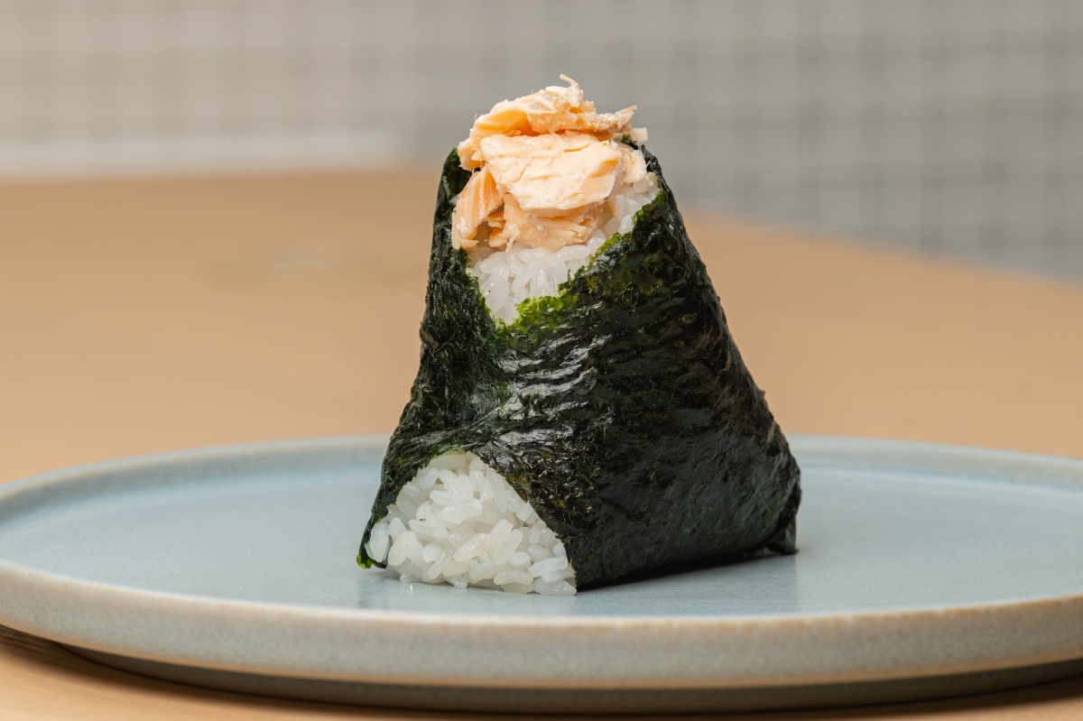 單口味：烤鮭魚（圖片提供：一粒萬福）