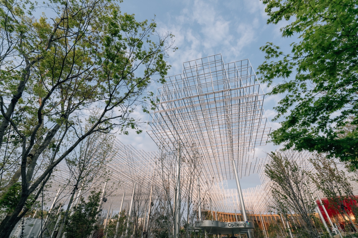 2025大阪世博「Better Co-Being」展館。（攝影：蔡耀徴）