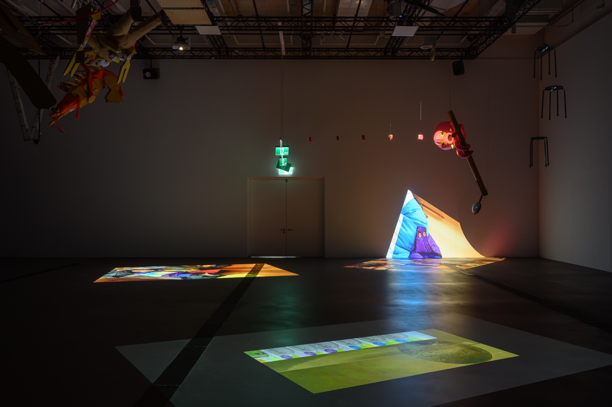 藝術團體「其實你不懂我的心」（馮志銘、倪祥、簡志峰、邱子晏）共同創作，〈潮汐裝置〉（Tidal Installation），2026。（圖片提供：新北市美術館，攝影：王世邦）