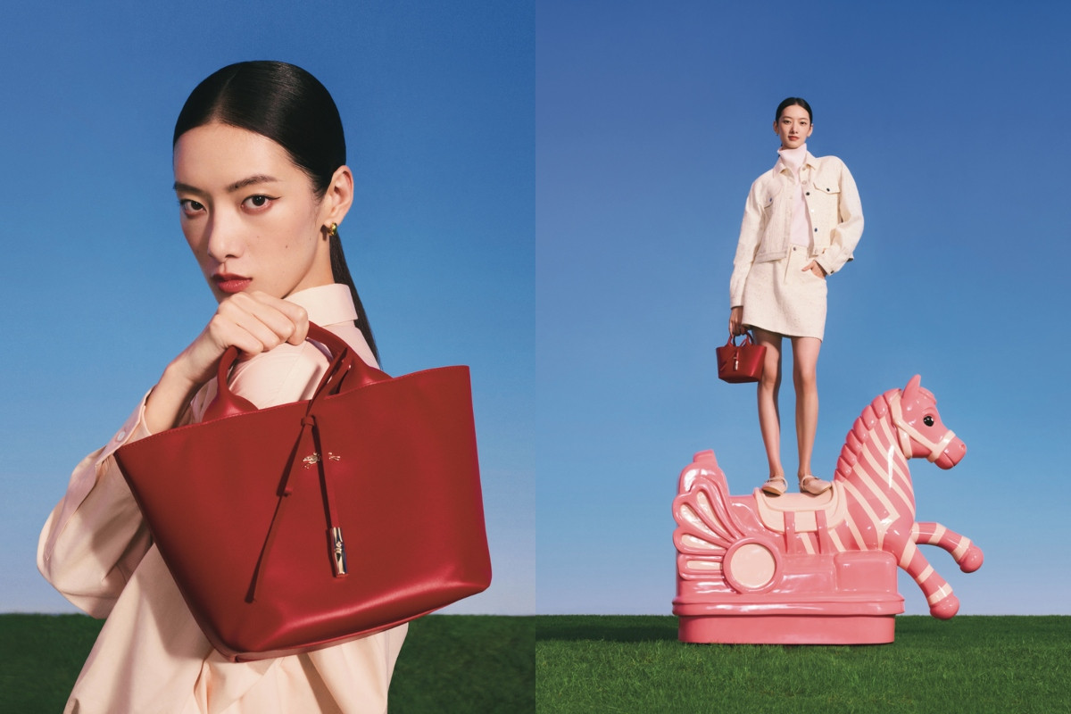 演繹馬年限定系列。（圖片提供：Longchamp／攝影：Leslie Zhang）