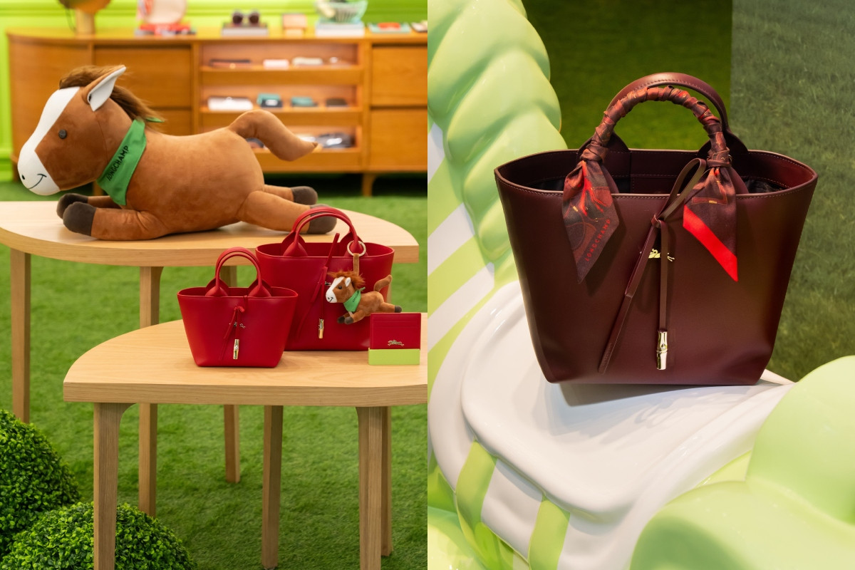 以代表自由的奔馬為核心，除變奏Le Roseau經典包袋，馬年限定系列也一併推出多款適合與包袋搭配使用的皮件配飾。（圖片提供：Longchamp）