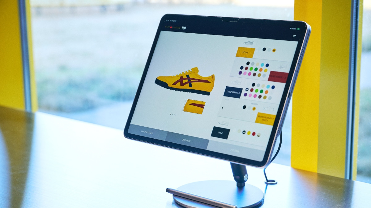 鬼塚藝廊商店獨家展售精選單品，且提供鞋履訂製服務。（圖片提供：Onitsuka Tiger）