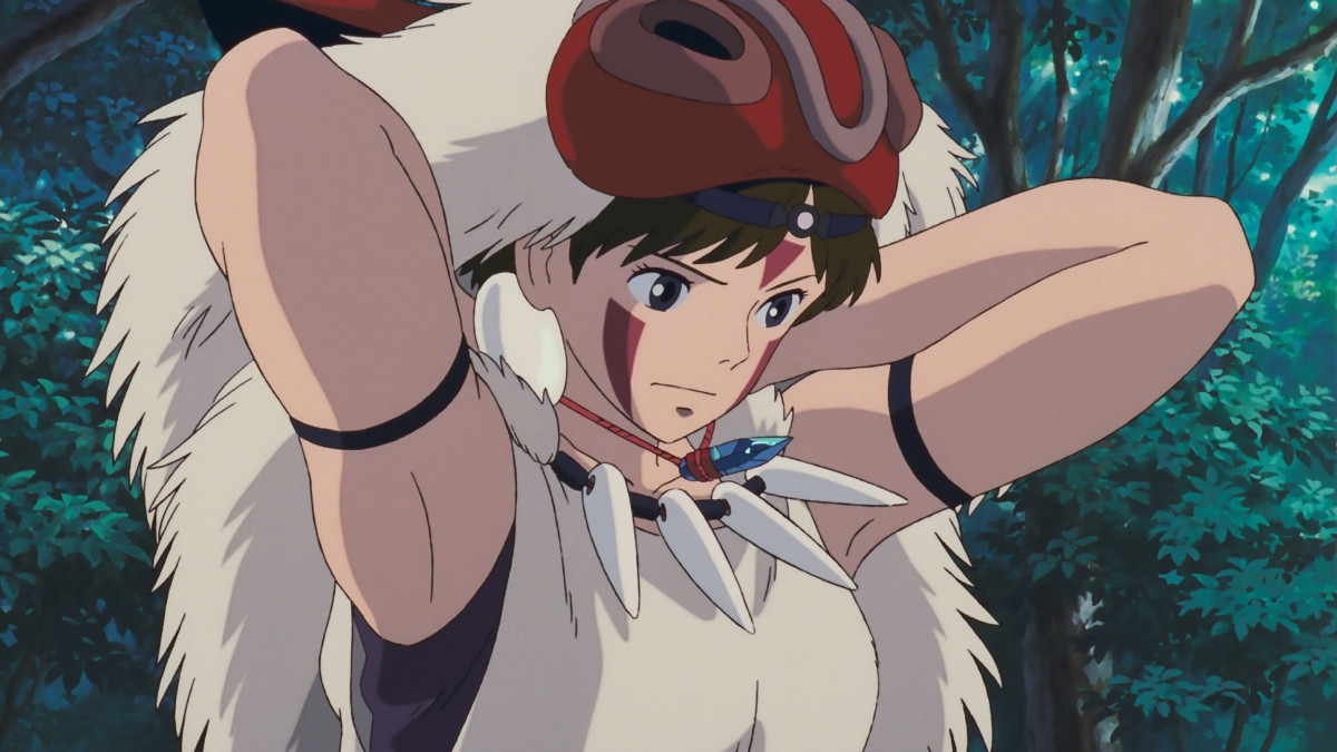 由宮﨑駿編導、久石讓配樂，片長134分鐘的《魔法公主》訴說一則關於選擇的寓言。（圖片提供：甲上娛樂）