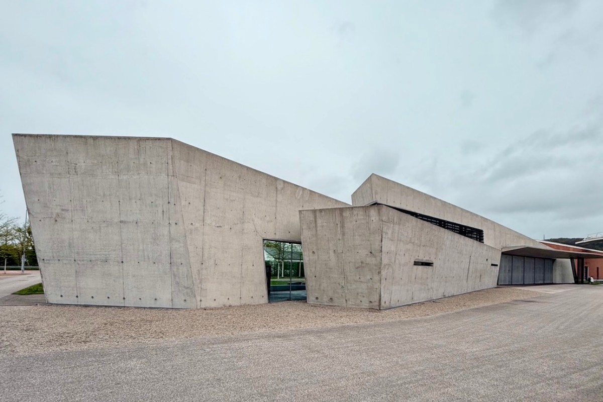 Zaha Hadid作品Vitra Fire Station。（圖片提供：樂美成）