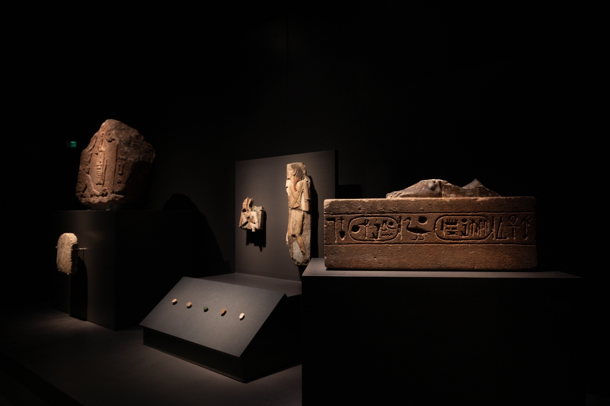 《埃及之王：法老》第六單元「埃及與世界」。（圖片提供：奇美博物館）