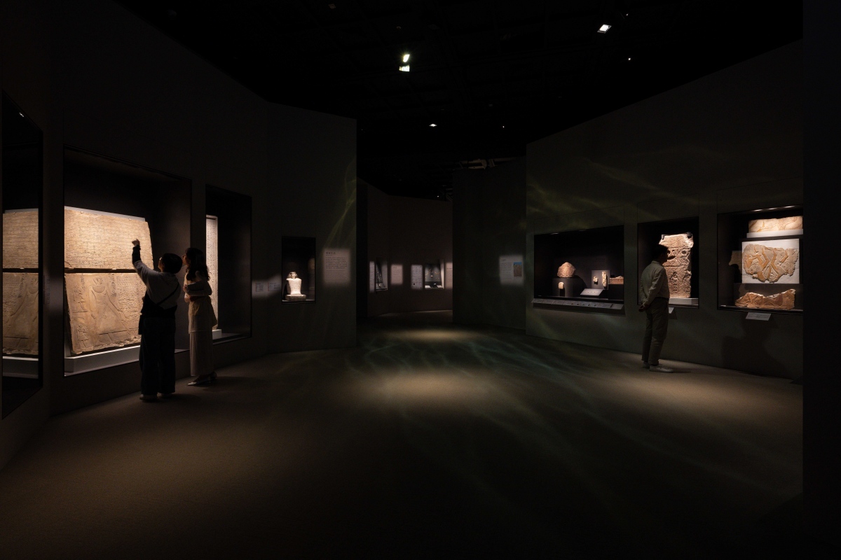 奇美博物館特展《埃及之王：法老》第六單元「埃及與世界」。（圖片提供：奇美博物館）