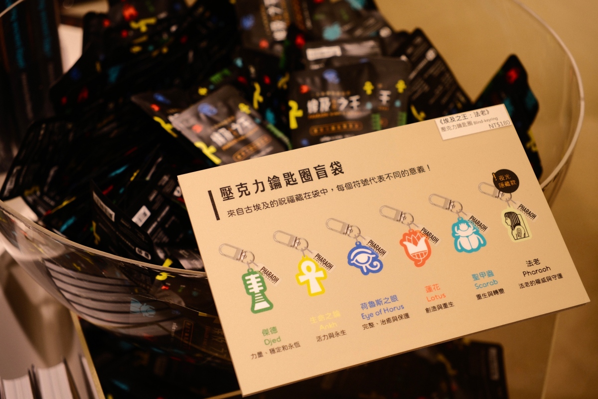 壓克力鑰匙圈盲袋（攝影：Izzie Pang@La Vie）