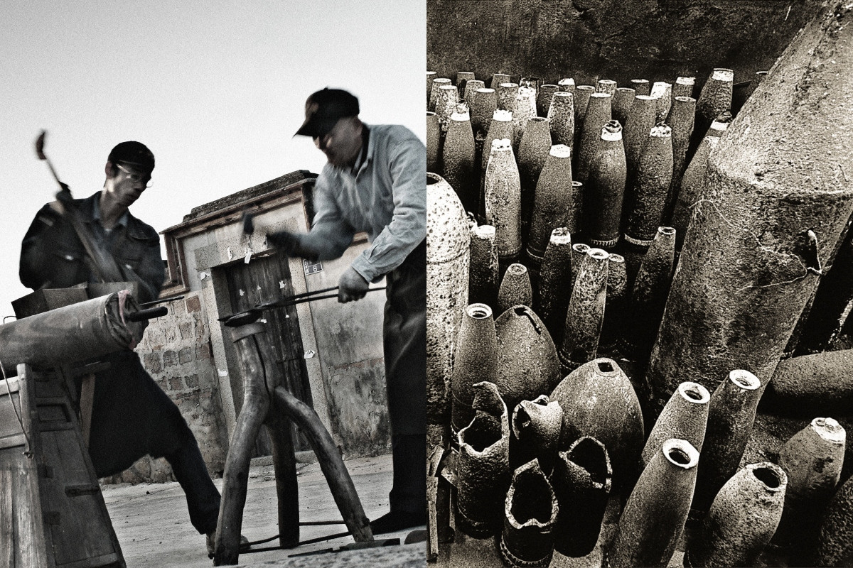 金合利品牌始於打鐵師吳朝熙創建的「金合利製刀廠」。（圖片提供：金合利鋼刀）