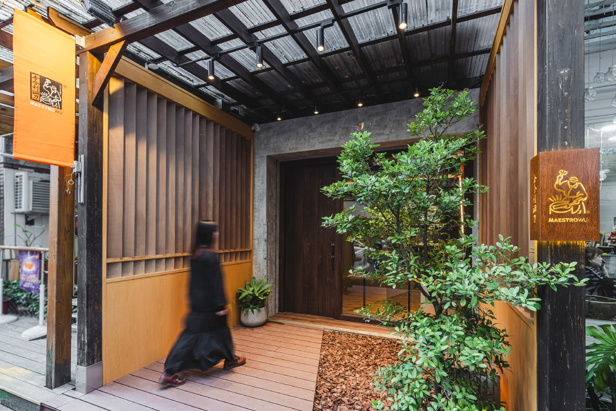 金合利鋼刀台北旗艦店坐落松菸周邊巷弄。（圖片提供：3+2 Design Studio）