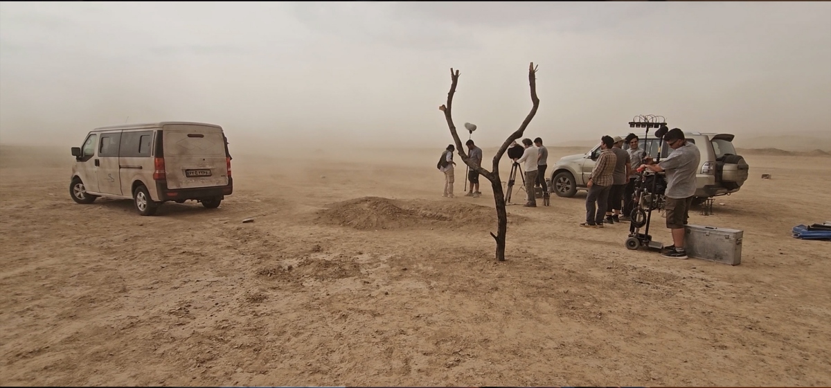 《只是一場意外》拍攝幕後。（圖片提供：傳影互動）