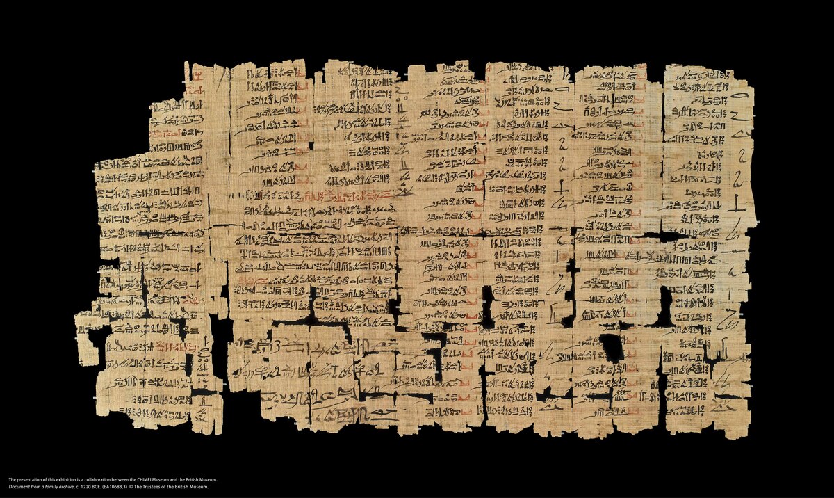 奇美博物館《埃及之王：法老》4件必看展品！大英博物館策展人親挑石雕、文書、聖甲蟲等文物