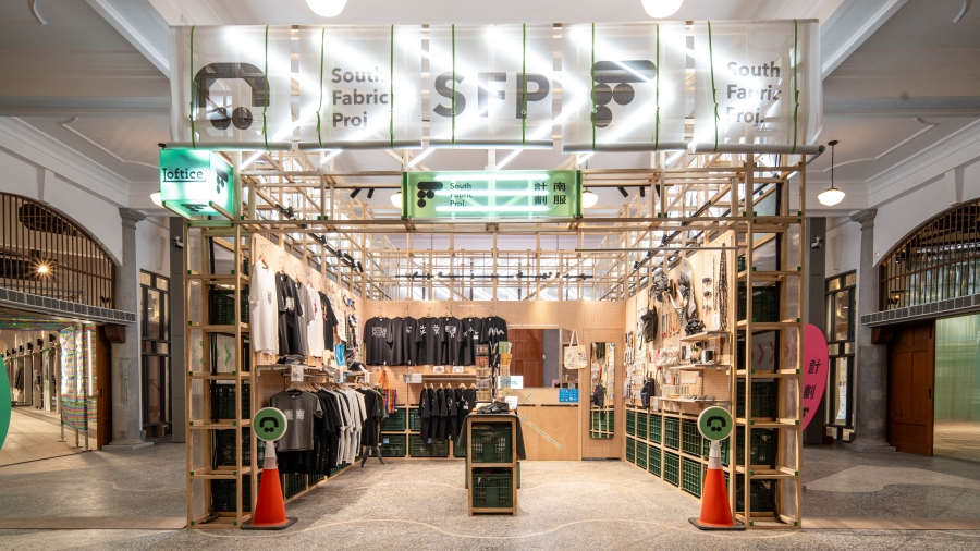 位於西市場、香蕉倉庫的「踅台南．造市場」（圖片提供：台灣設計研究院）