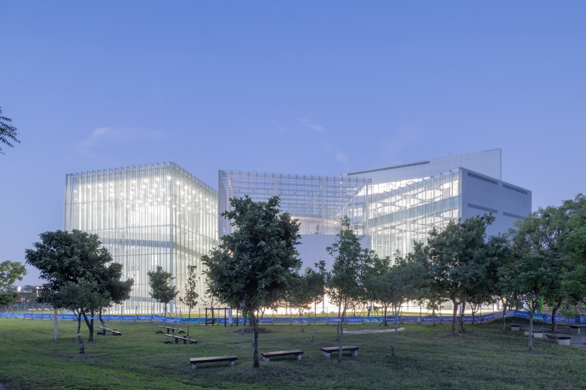 綠美圖外觀（圖片提供：中美館、攝影：Iwan Baan）