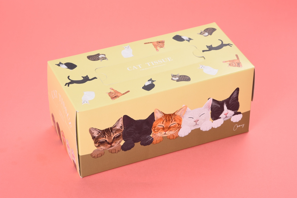 日本全家與貓咪插畫家クーニー 合作（圖片來源：ファミリーマート）