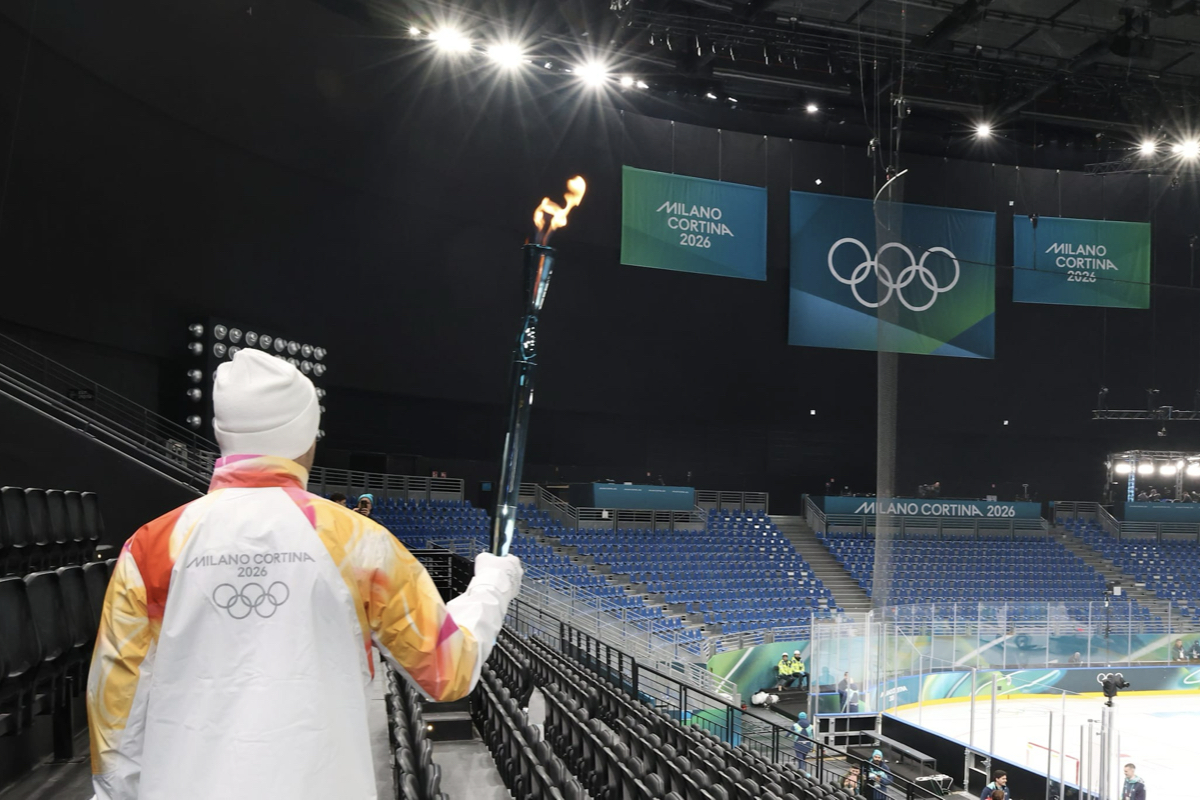 2026米蘭冬奧「聖火台」設計！以太陽為意象打造，致敬達文西繩結幾何與自然交織之美