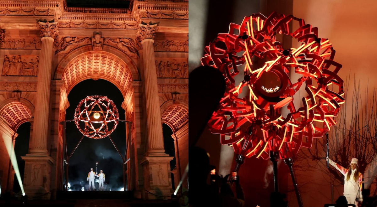 2026米蘭冬奧「聖火台」設計！以太陽為意象打造，致敬達文西繩結幾何與自然交織之美