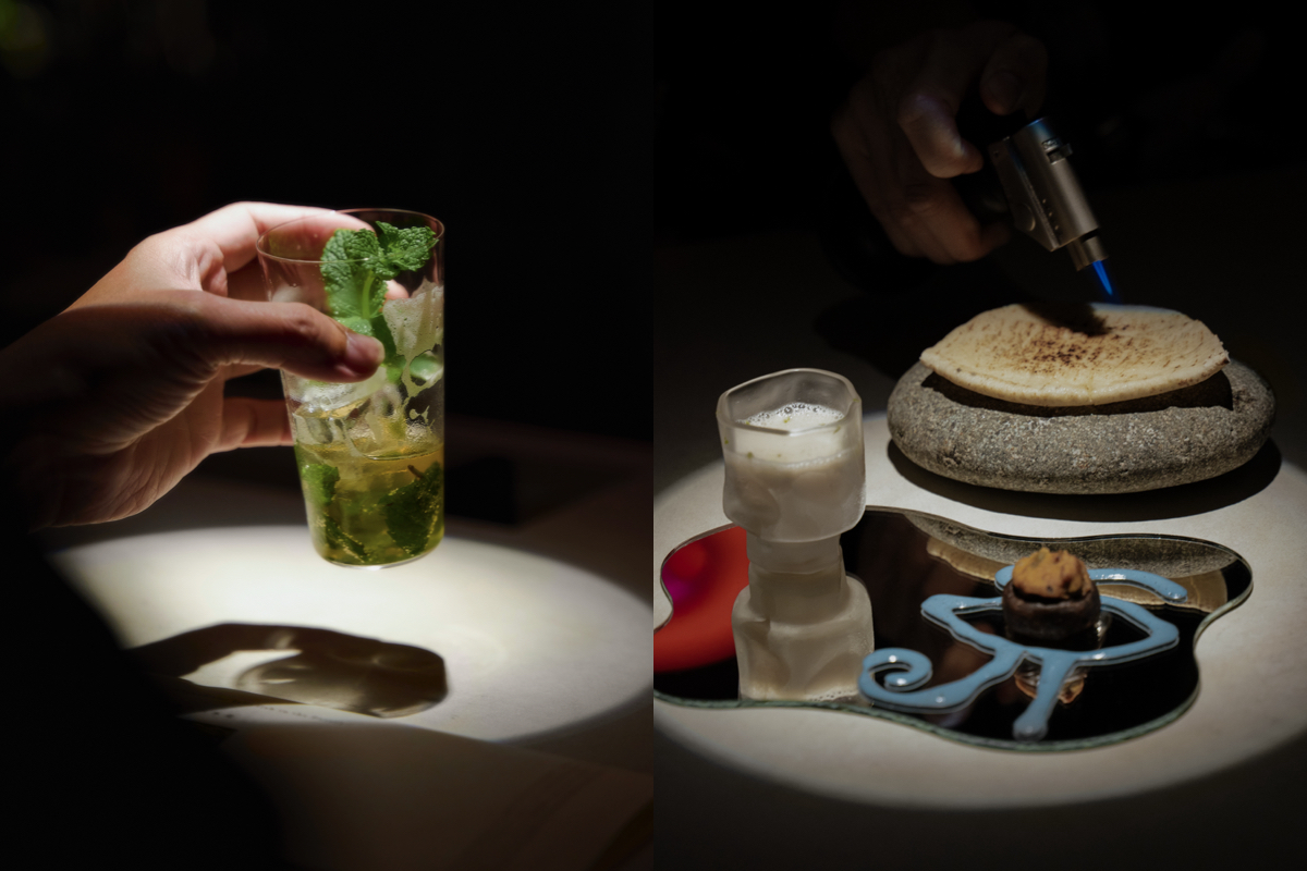 台北酒吧unDer Lab「沙漠中的水母」2026風味套餐酒單！調酒、小食共織超現實異域體驗