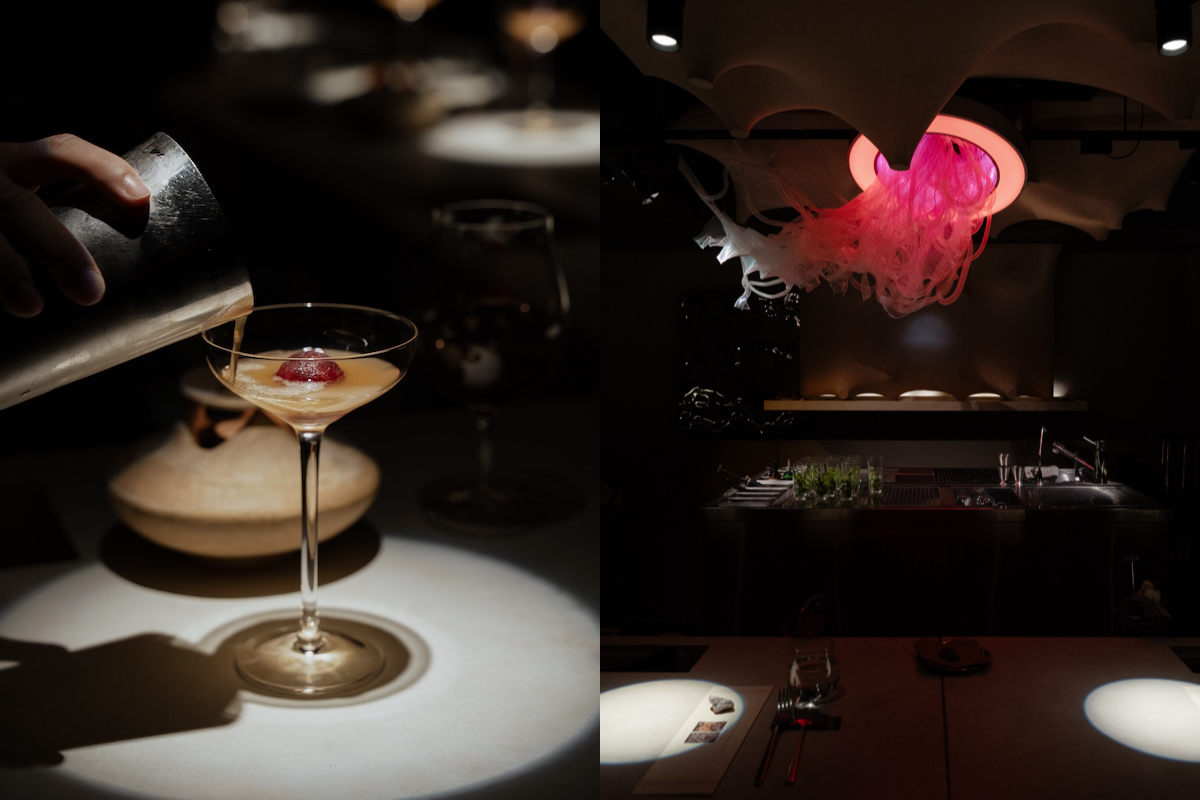 台北酒吧unDer Lab「沙漠中的水母」2026風味套餐酒單！調酒、小食共織超現實異域體驗