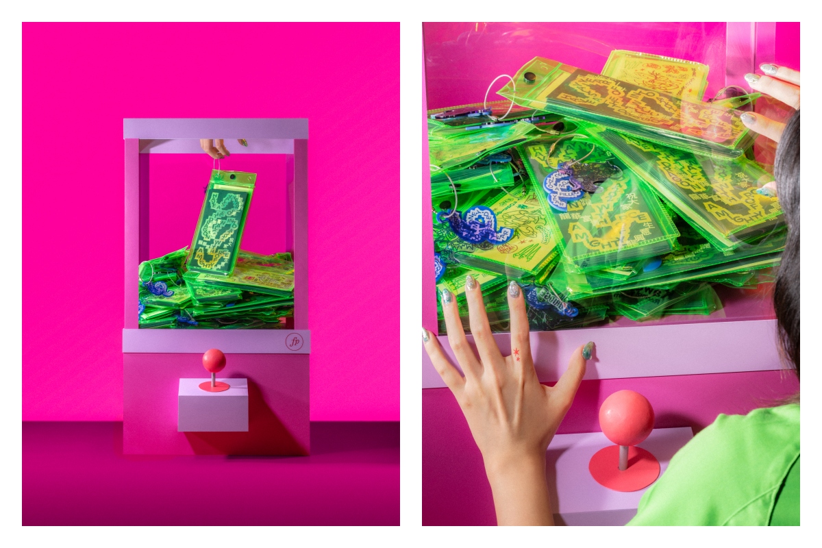 龍年除了紅包，還有紋身貼紙、果凍外包裝。（攝影：THE GENTLE STUDIO）