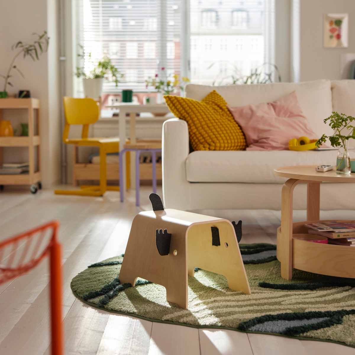 GREJSIMOJS駝鹿椅凳／899元（圖片提供：IKEA）