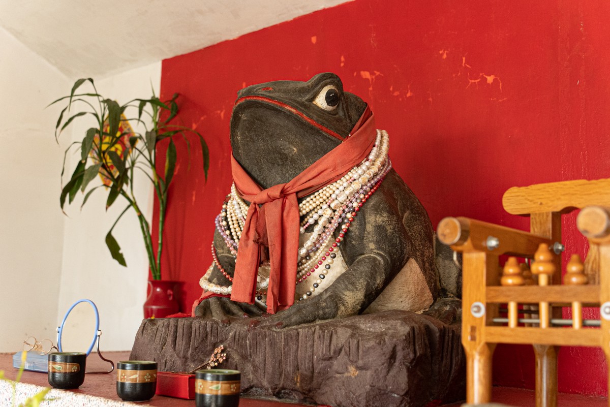 高雄林園「蟾蜍廟」鳳仙祠。（攝影：露天小劇場）