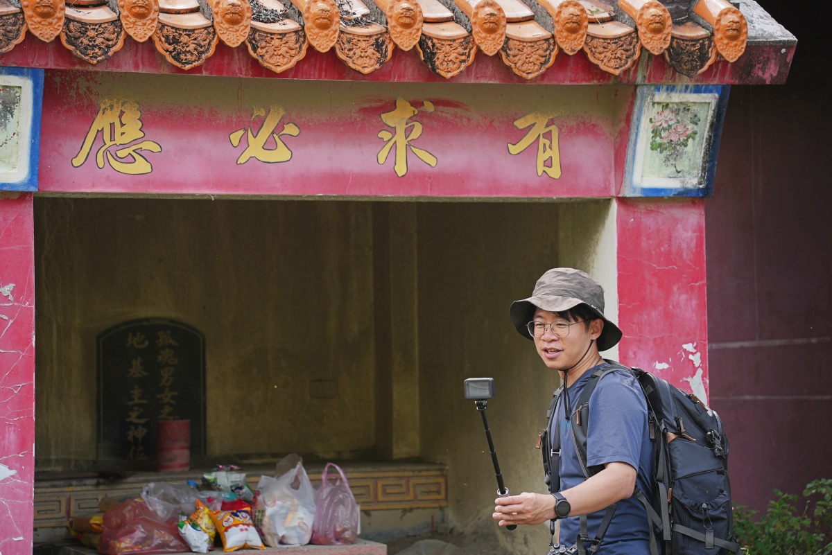 露天小劇場明君希望透過影像的力量直觀傳達台灣廟宇奇景與人文故事的魅力。（圖片提供：露天小劇場）