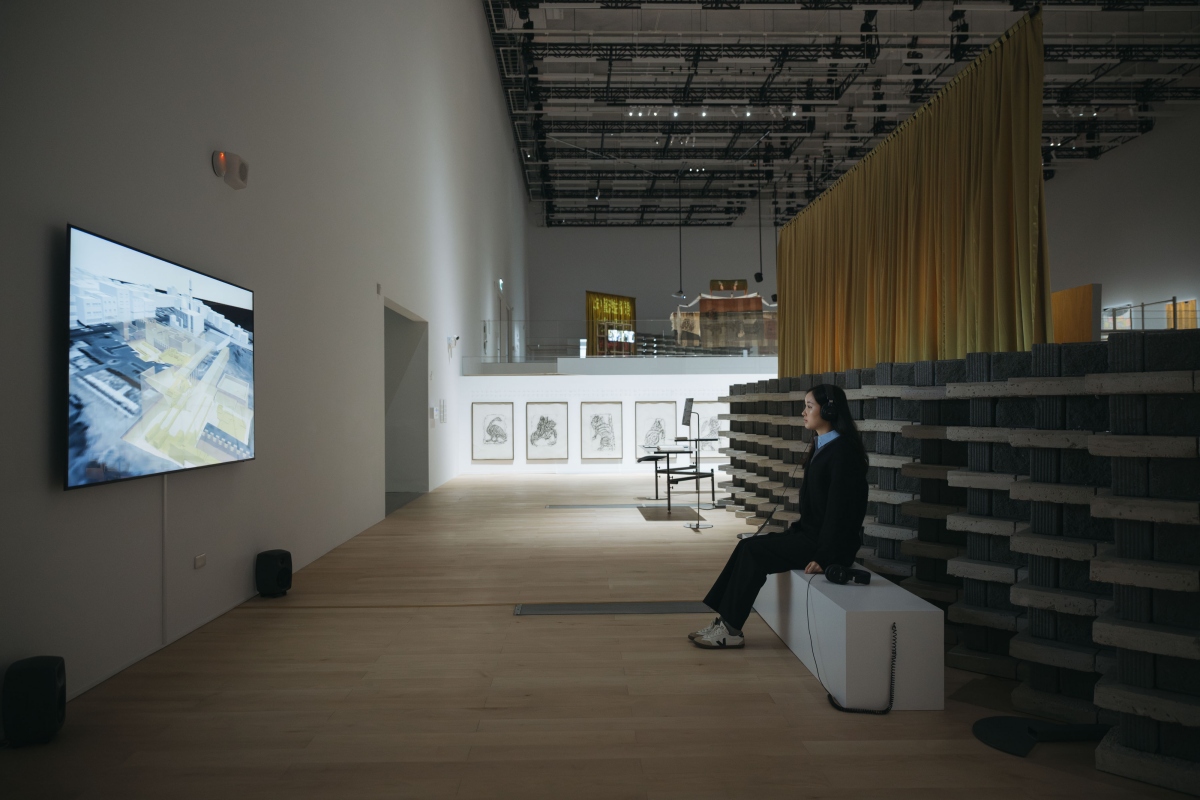 法醫建築，〈加薩的活態考古〉，2022。（圖片提供：新北市美術館，攝影：林軒朗） 