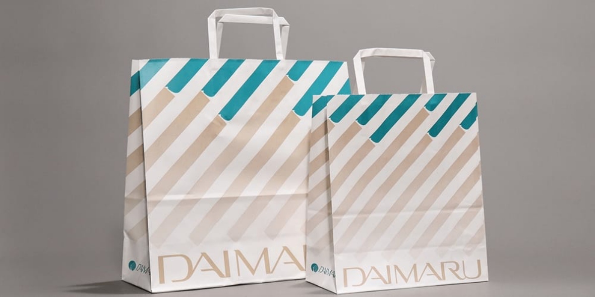 大丸百貨舊紙袋（圖片來源：大丸松坂屋百貨店）