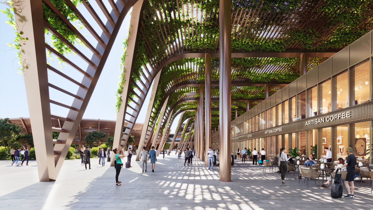 非洲史上最大規模航空建設！Zaha Hadid建築事務所設計「比紹夫圖機場」，融入東非大裂谷意象