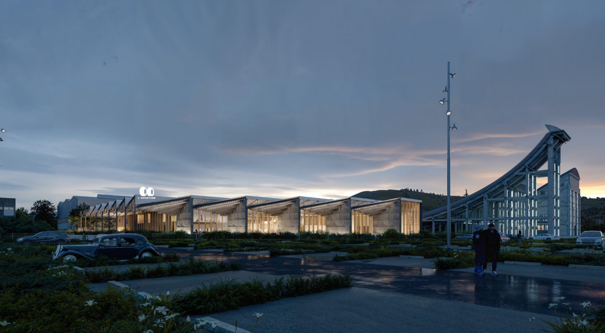 隈研吾操刀法國全新「米其林探險博物館」！以輪胎構造為建築靈感，百年老廠房成通透藝文空間