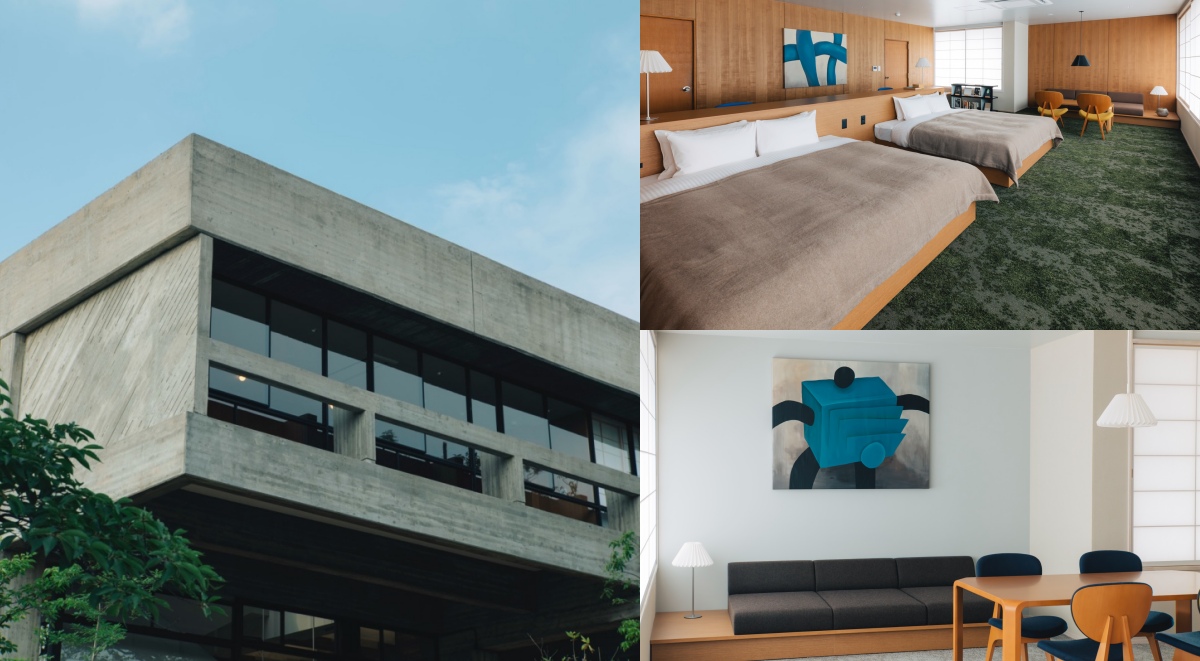 日本伊賀全新設計旅館「泊船 AKUSEN」：大師坂倉準三名建築再生，舊市政廳變身藝術文化地標