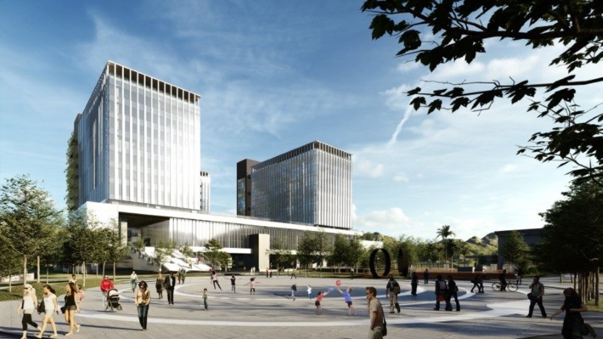 水園區新天地入口意象（圖片來源：北水處官網）