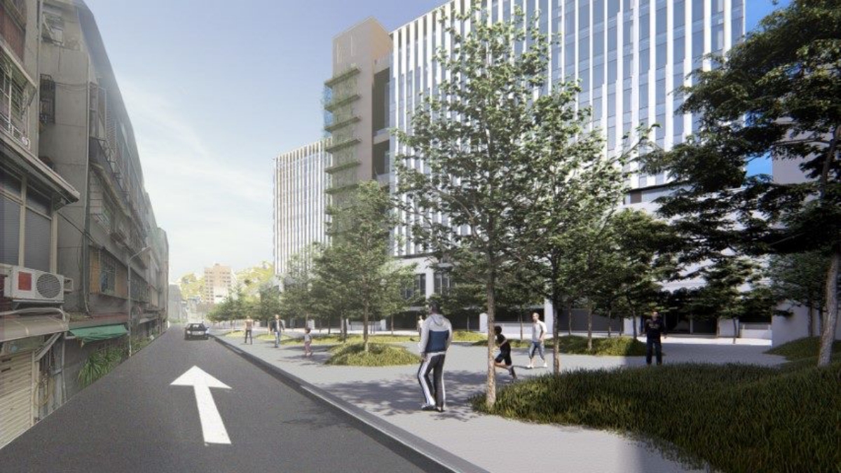 公館大樓完工後，將銜接公館商圈人潮。（圖片來源：北水處官網）