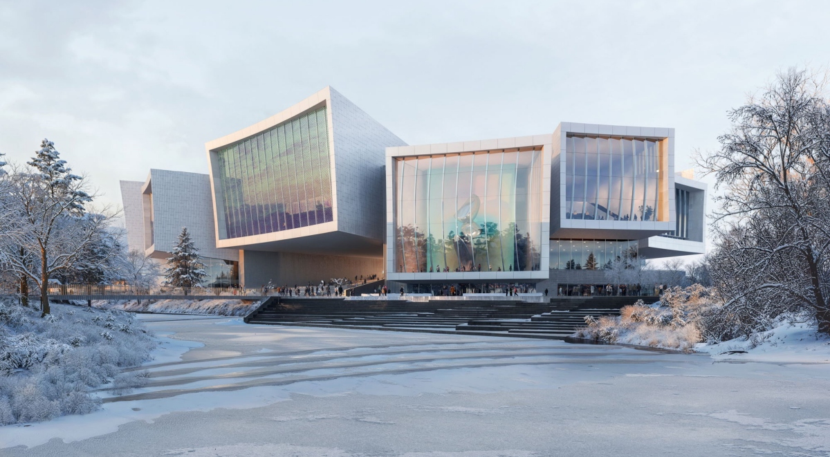 Snøhetta操刀「北京藝術博物館」建築設計！以「藝術之眼」為靈感，放射狀向外螺旋展開的文化新地標