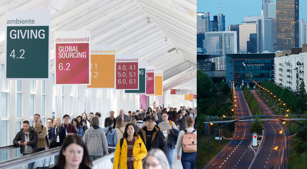 Ambiente於法蘭克福展覽中心舉辦。（圖Messe Frankfurt Exhibition GmbH / Jacquemin）