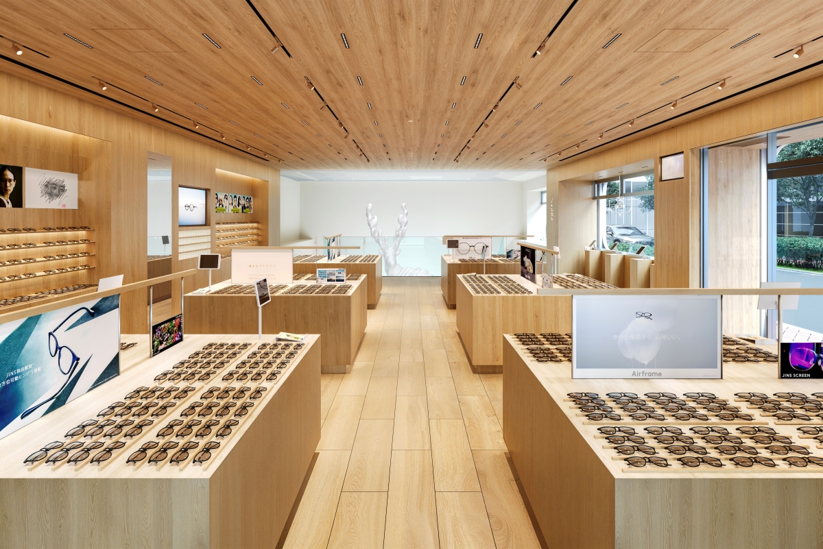 JINS銀座店1樓（圖片來源：JINS）