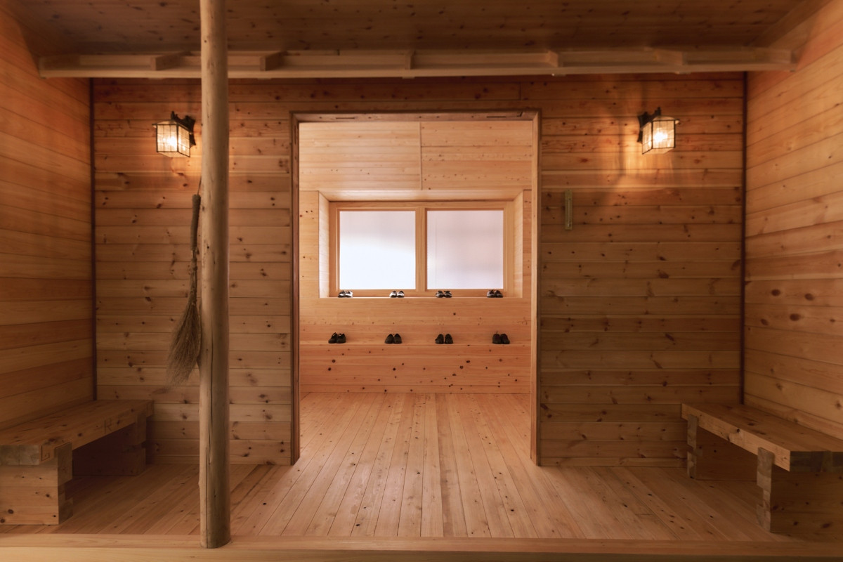 「檜木小屋」全手工建成。（圖片提供：BODE by onefifteen初衣食午）
