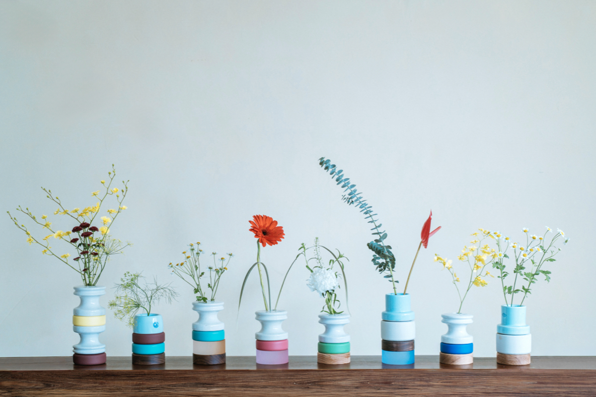 台電退役礙子變身美感花器！潮電X雙好設計X母栽讓高壓電絕緣體俏皮重生