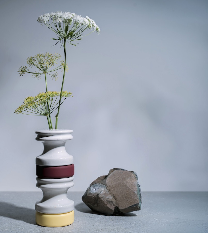 台電退役礙子變身美感花器！潮電X雙好設計X母栽讓高壓電絕緣體俏皮重生