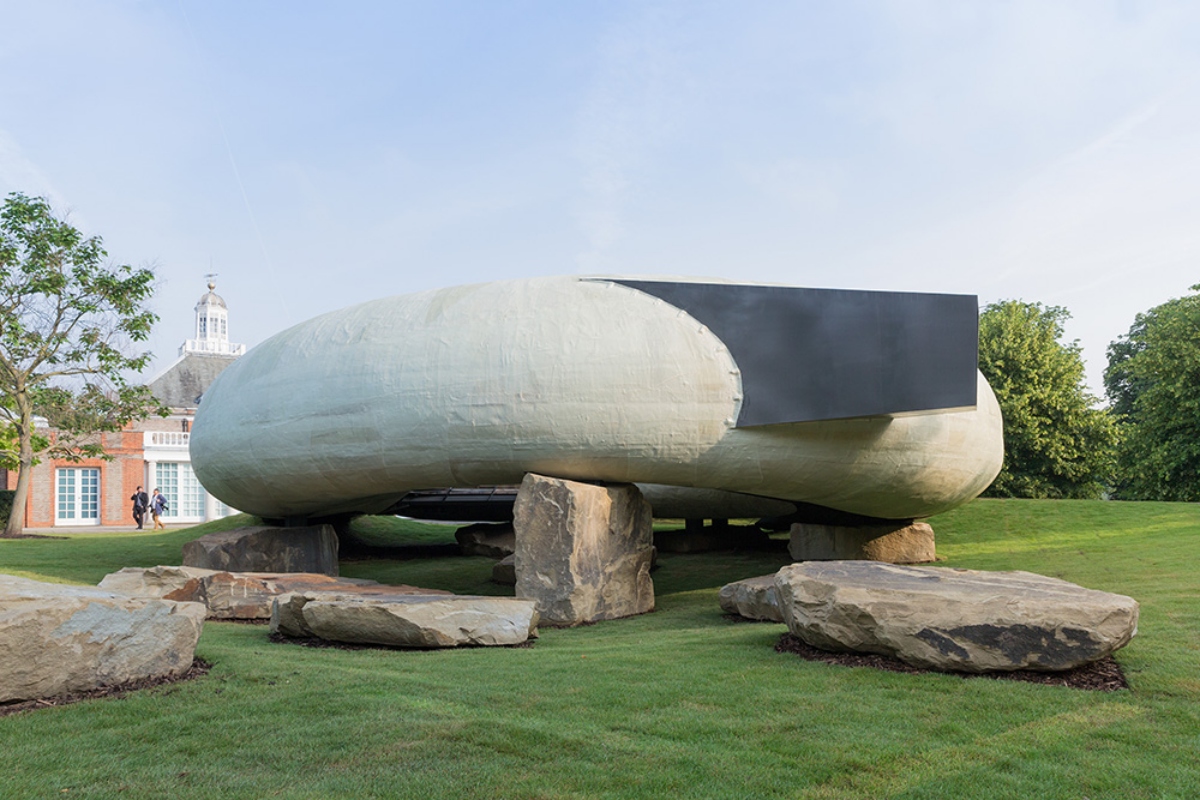 Serpentine Gallery Pavilion（蛇形藝廊展亭），2014（攝影：Iwan Baan）