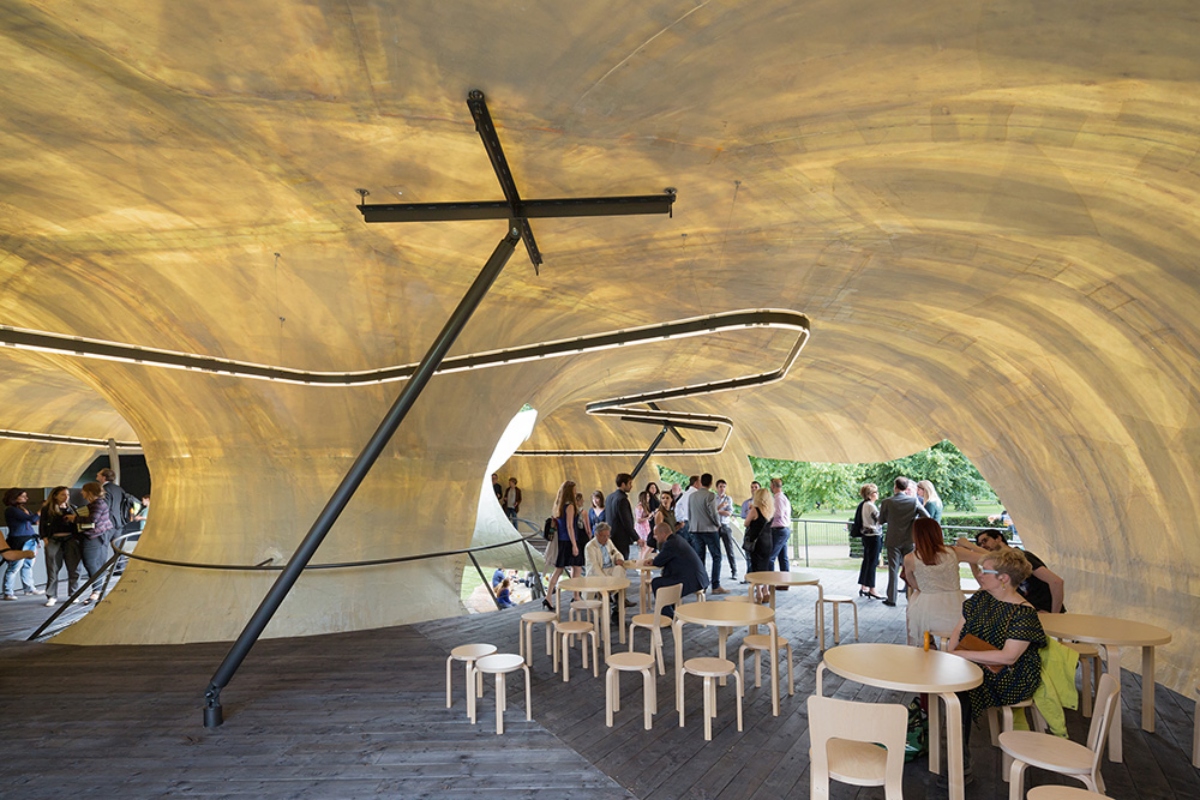 Serpentine Gallery Pavilion（蛇形藝廊展亭），2014（攝影：Iwan Baan）