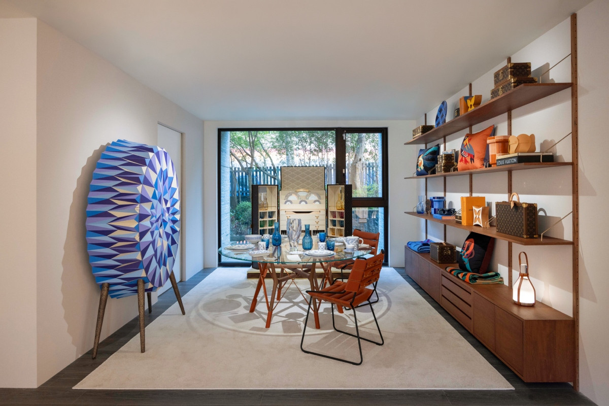 餐廳空間演示。（圖片提供：Louis Vuitton）