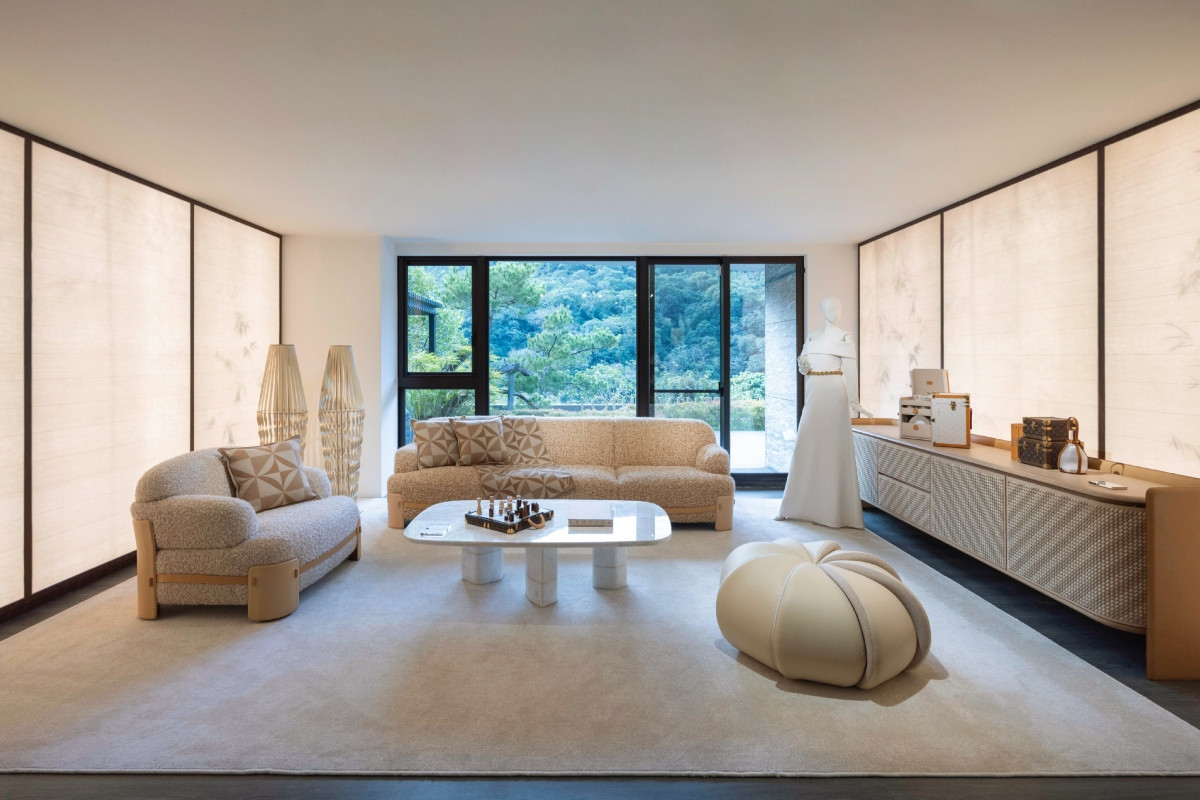 其一客廳空間演示。（圖片提供：Louis Vuitton）