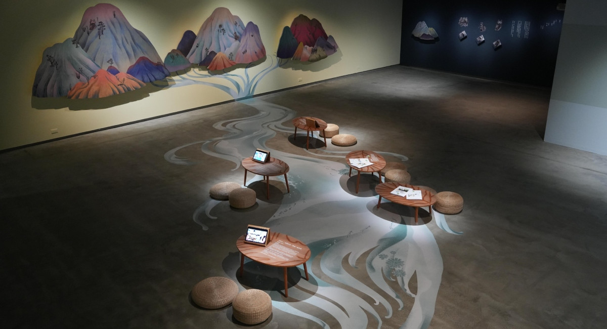 2F展區。（圖片提供：毓繡美術館）