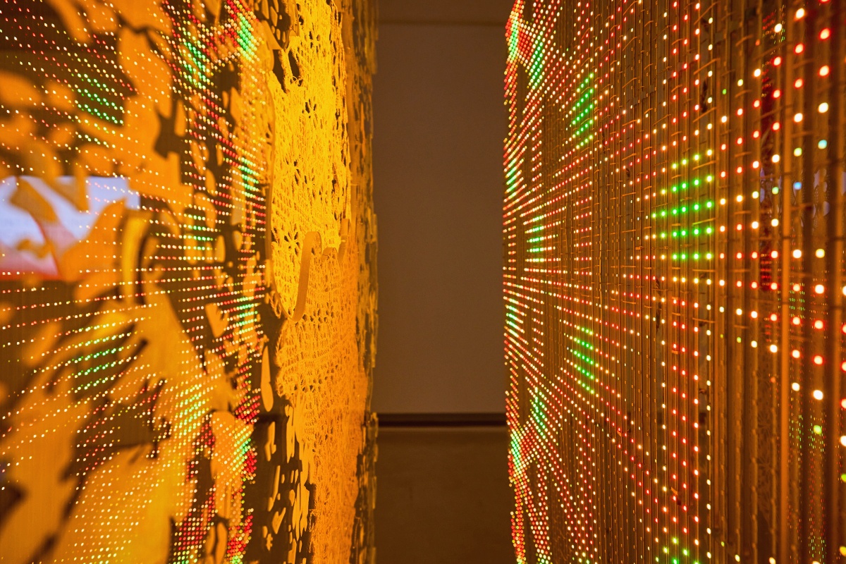 〈縫合的城市皮膚〉，2022。（攝影：Zhang Jing_Hugo；圖片提供：藝術家與A Thousand Plateaus Art Space）