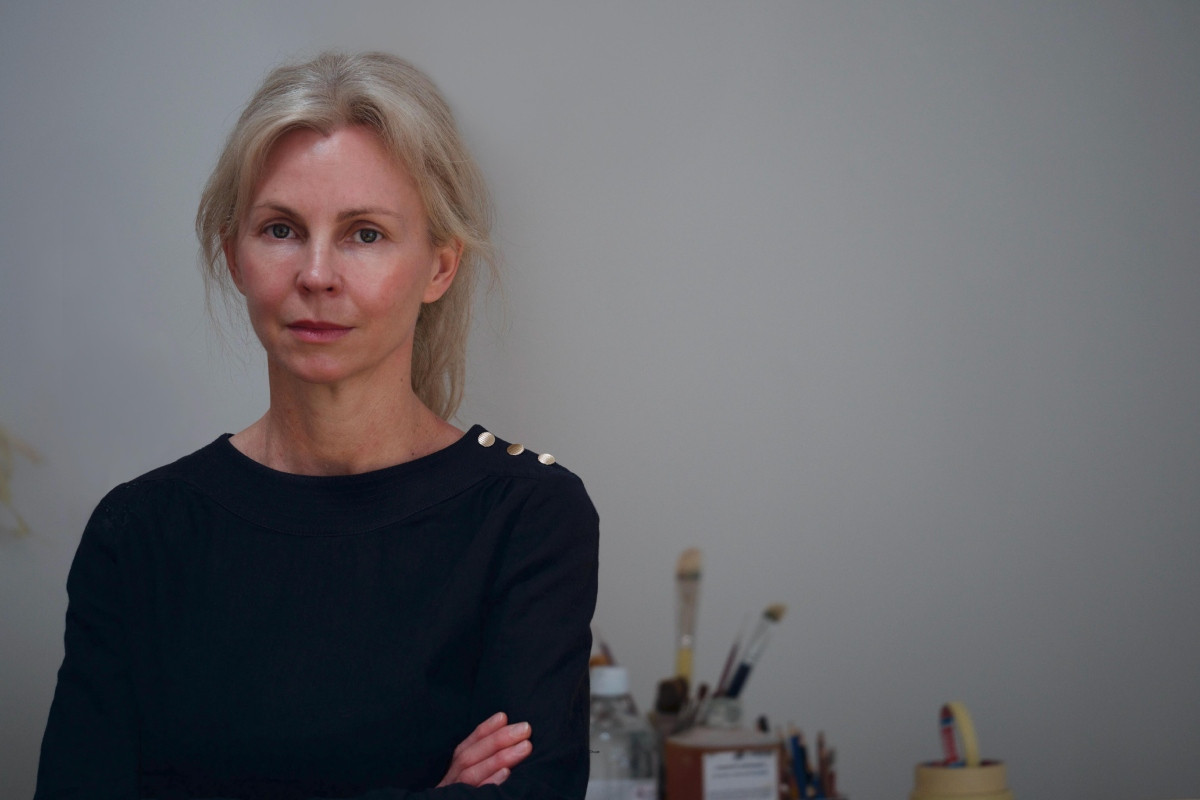 紐西蘭藝術家Emily Wolfe。（圖片提供：毓繡美術館）