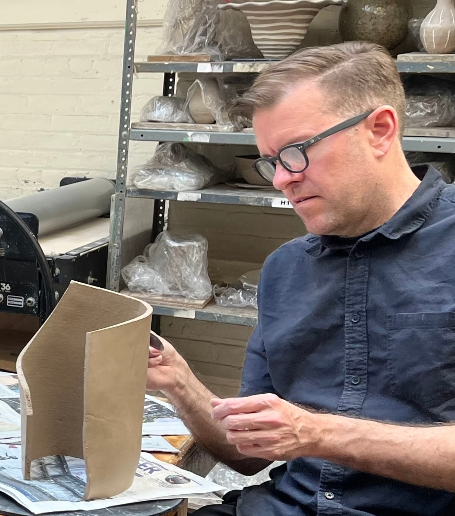 美國藝術家Cameron Martin。（圖片提供：毓繡美術館）