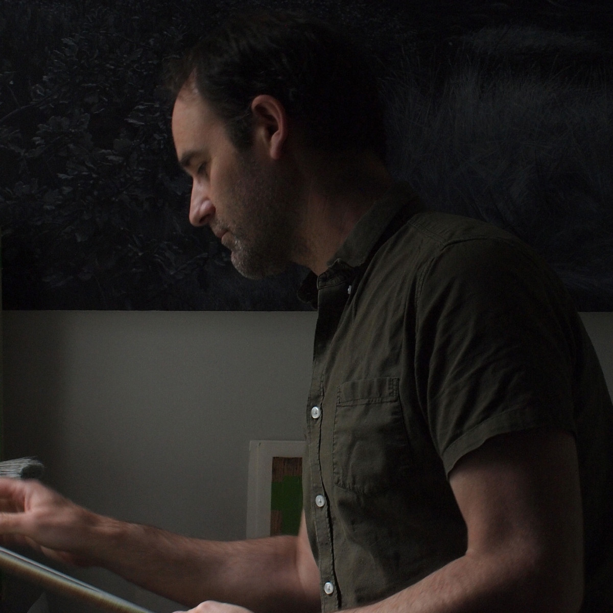 英國藝術家Nicholas Middleton。（圖片提供：毓繡美術館）