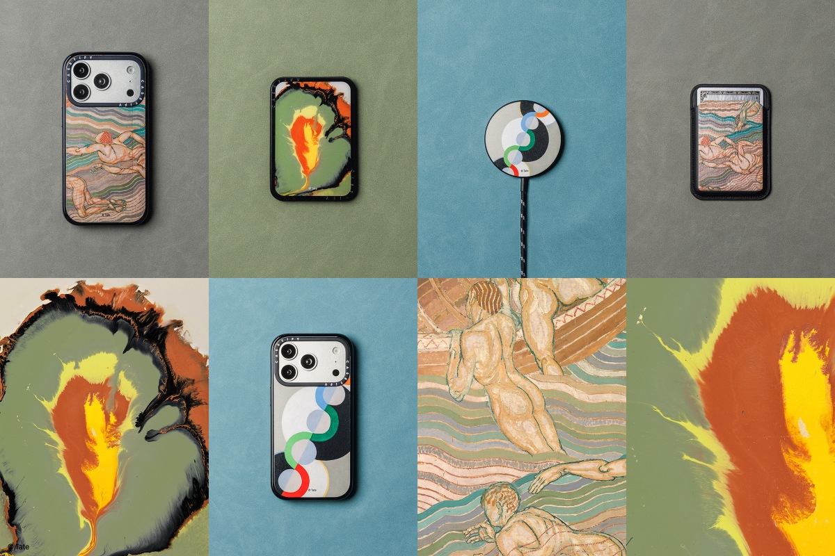 除了手機殼，此次聯名也推出多款電子配件。（圖片提供：CASETiFY）